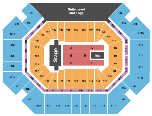 Thompson-Boling Arena Trans-Siberian Orchestra Seating Chart